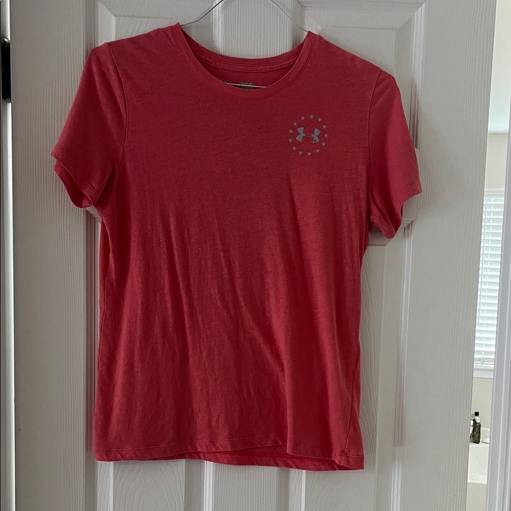 Under Armour Coral Crew Neck Tee